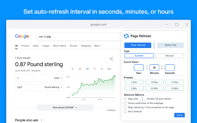 Screenshot 2 of Auto refresh page - reload page