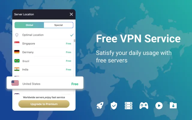 Screenshot 1 of VPN Proxy Master: Change IP for Chrome