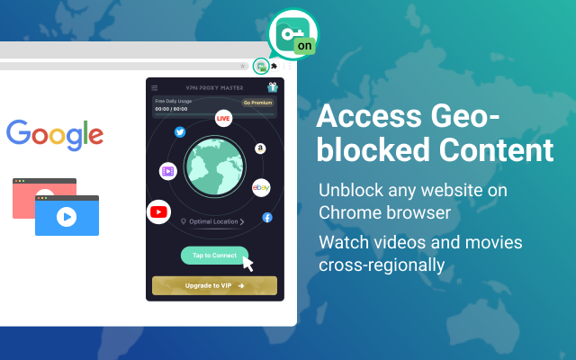 Screenshot 2 of VPN Proxy Master: Change IP for Chrome