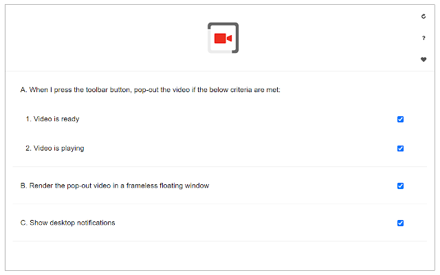 Screenshot 2 of Video Popout