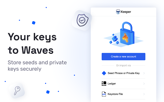 Screenshot 1 of Keeper Wallet