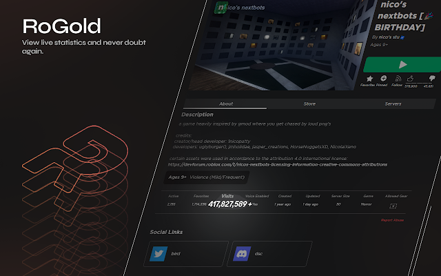 Screenshot 2 of RoGold - Level Up Roblox