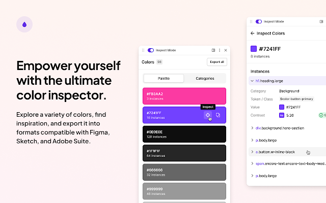 Screenshot 2 of CSS Peeper
