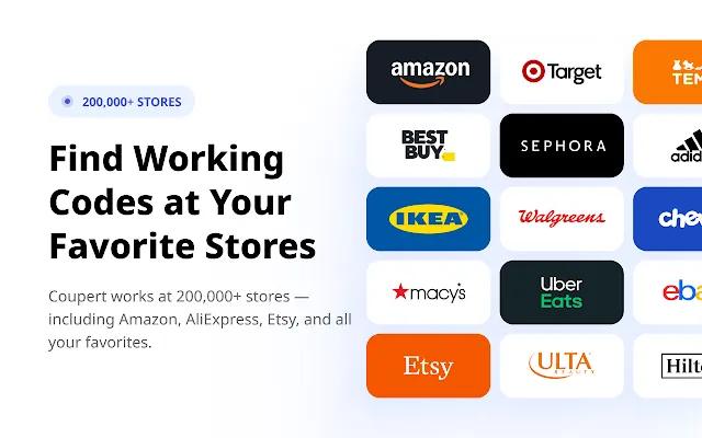 Screenshot 2 of Coupert - Automatic Coupon Finder & Cashback