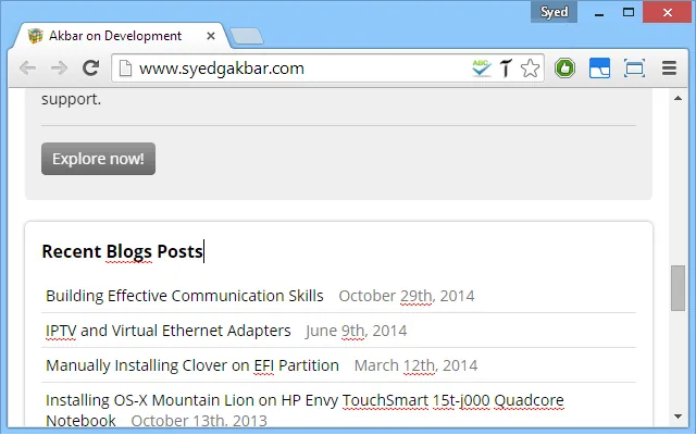 Screenshot 2 of Webpage Spell-Check