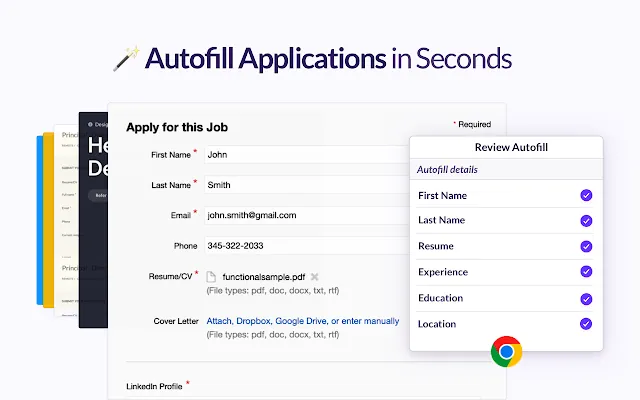 Screenshot 2 of Huntr - Job Search Tracker & Autofill