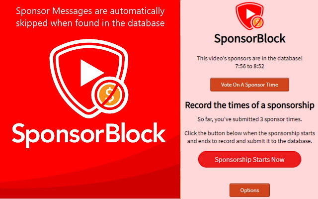 Screenshot 2 of SponsorBlock for YouTube - Skip Sponsorships