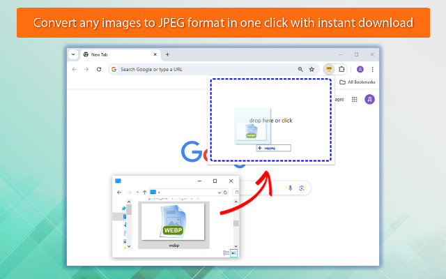 Screenshot 2 of WebP to JPG Converter