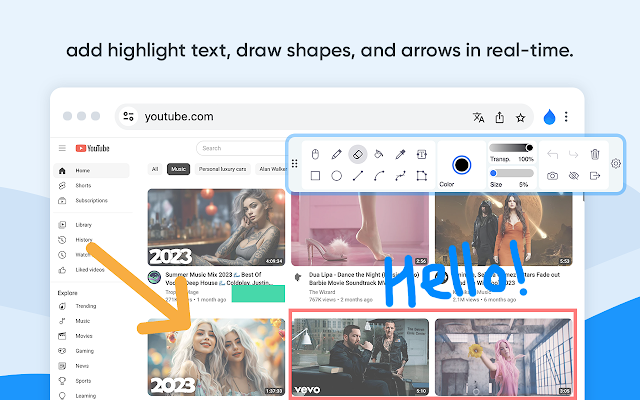 Screenshot 1 of Web Paint - Page Marker & Editor