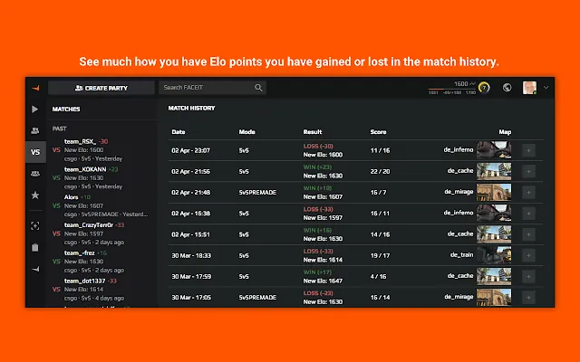 Screenshot 2 of Repeek (formerly FACEIT Enhancer)