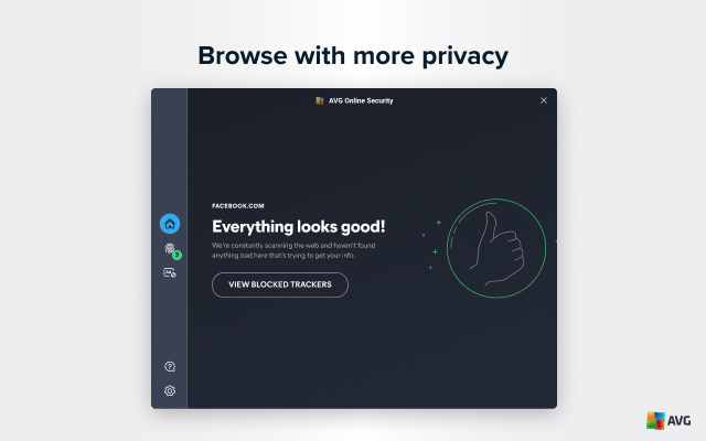 Screenshot 1 of AVG Online Security