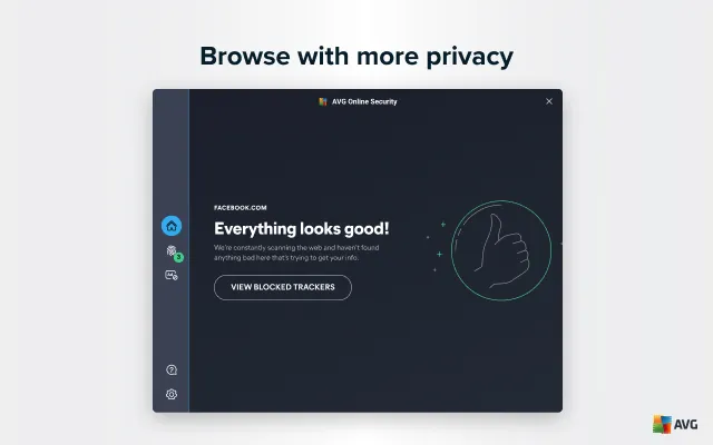 Screenshot 1 of AVG Online Security