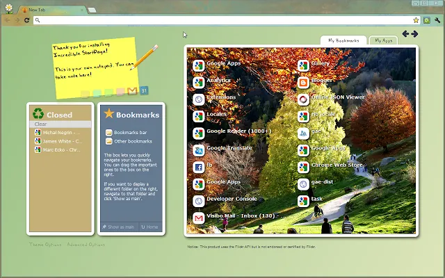 Screenshot 2 of Incredible StartPage - Productive Start Page