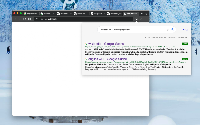 Screenshot 1 of Search all Tabs