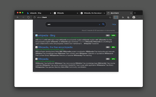 Screenshot 2 of Search all Tabs
