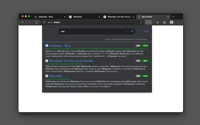 Screenshot 2 of Search all Tabs