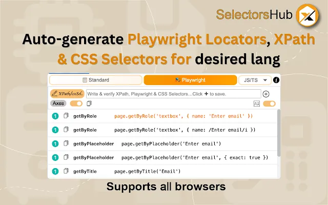 Screenshot 1 of SelectorsHub