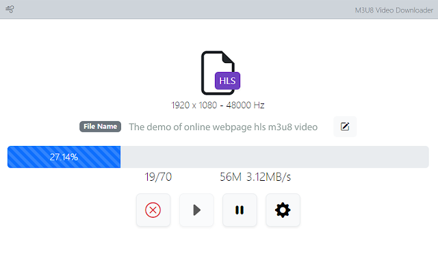 Screenshot 2 of FetchV - Video Downloader for m3u8 & hls
