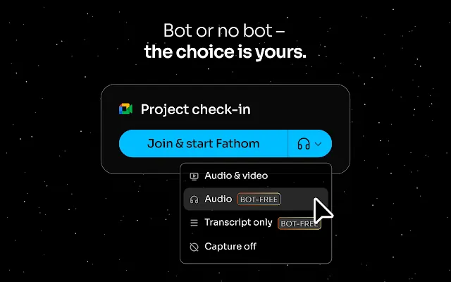 Screenshot 2 of Fathom AI Note Taker for Google Meet
