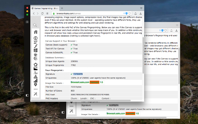 Screenshot 1 of Canvas Blocker - Fingerprint Protect