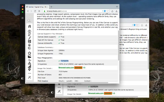 Screenshot 1 of Canvas Blocker - Fingerprint Protect