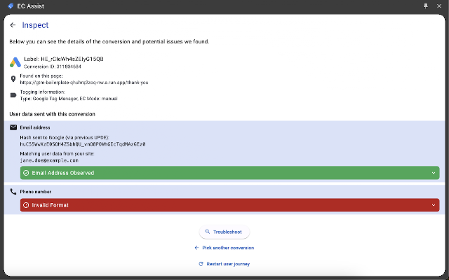 Screenshot 2 of EC Assist