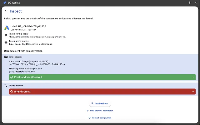Screenshot 2 of EC Assist