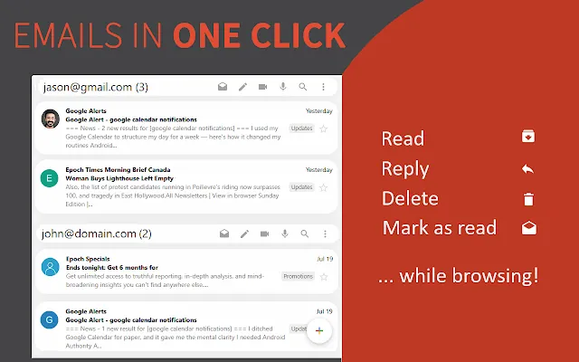 Screenshot 2 of Checker Plus for Gmail™