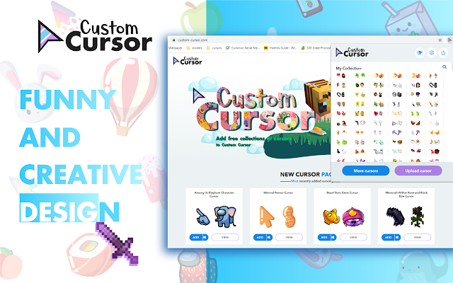 Screenshot 1 of Custom Cursor for Chrome™