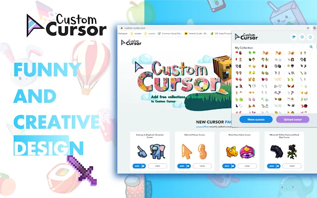 Screenshot 1 of Custom Cursor for Chrome™