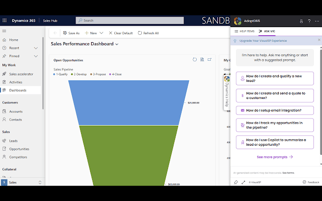 Screenshot 2 of Adopt365 (powered by VisualSP)
