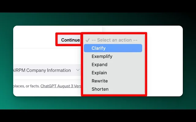 Screenshot 2 of AIPRM for ChatGPT