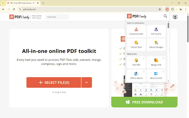 Screenshot 2 of PDF Candy | online PDF tools