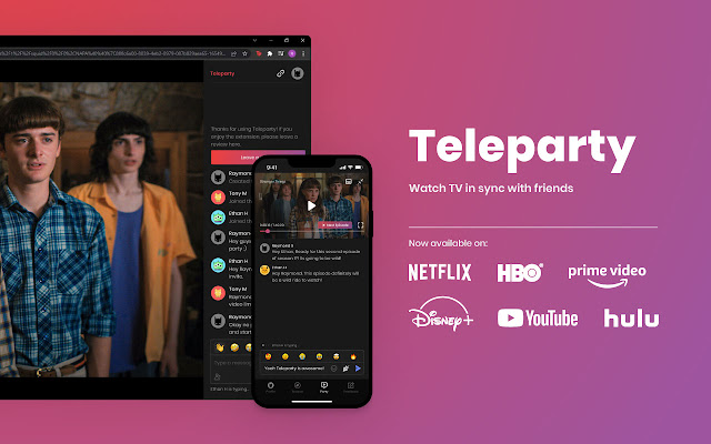 Screenshot 1 of Netflix Party is now Teleparty