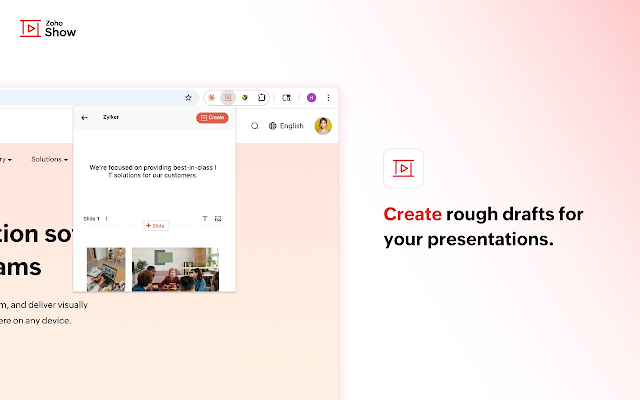 Screenshot 1 of Zoho Show