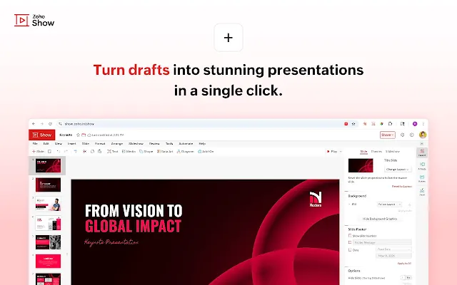 Screenshot 2 of Zoho Show