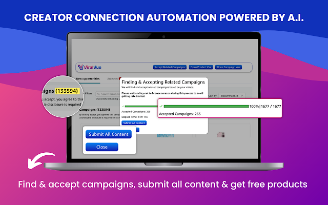 Screenshot 2 of Viral Vue for Amazon Influencers & Associates
