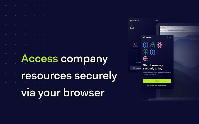 Screenshot 1 of NordLayer Browser Extension