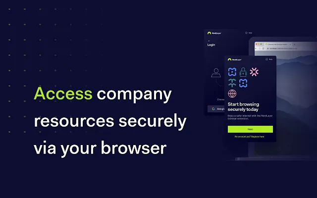 Screenshot 1 of NordLayer Browser Extension