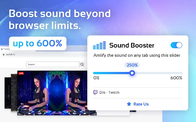 Screenshot 1 of Sound Booster - Increase audio volume above maximum