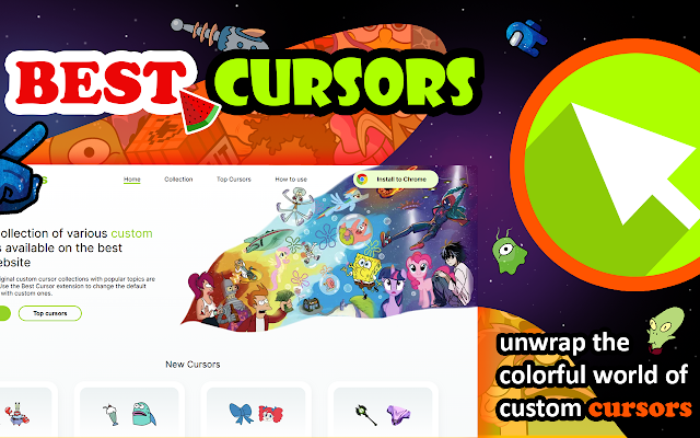 Screenshot 1 of Best Cursors - Bloom of Custom Cursors
